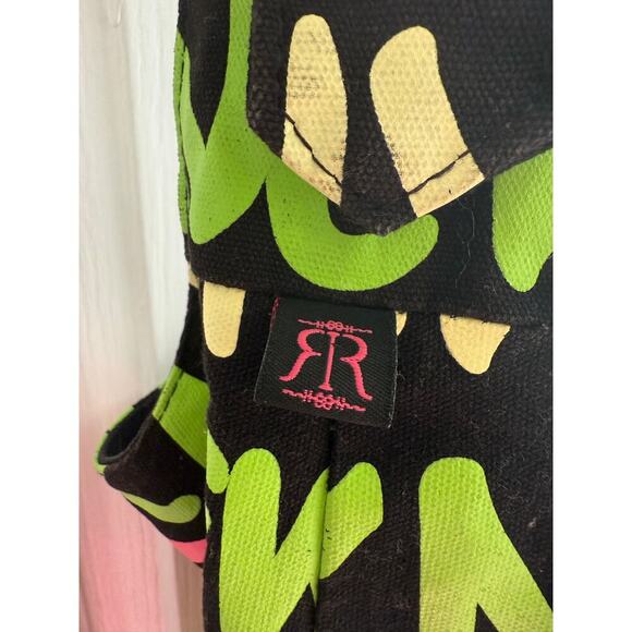 Robin Ruth New York Graphic Print Canvas Crossbody Bag - Picture 3 of 6